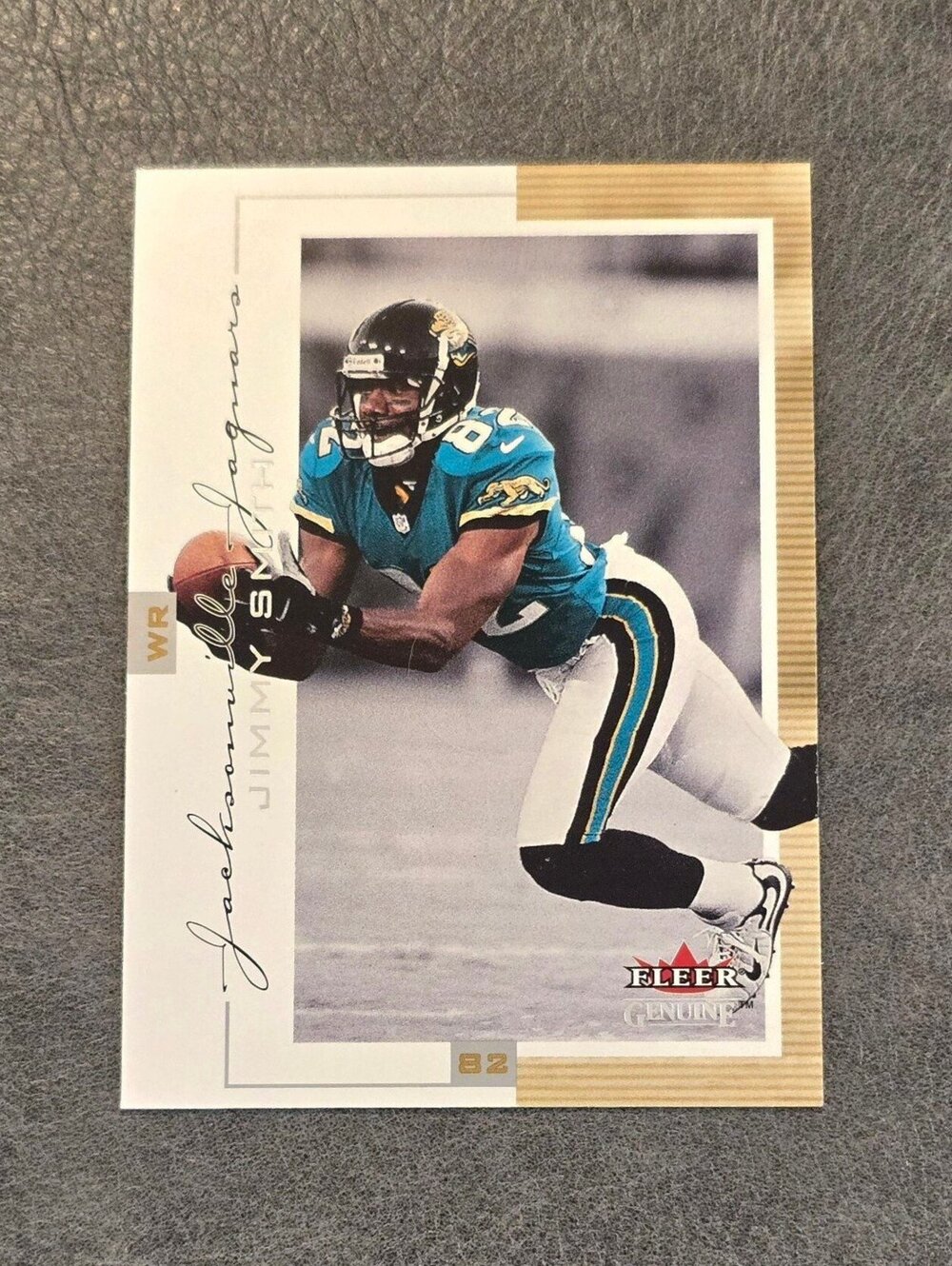 2001 Fleer Genuine #35 Jimmy Smith Football Card